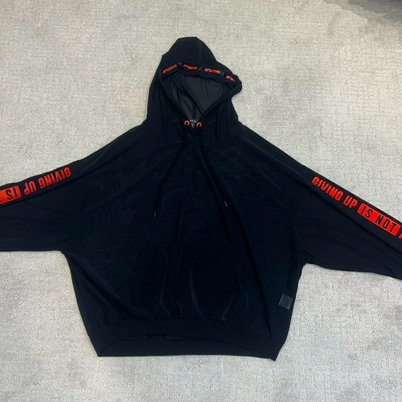 Giving Ip Is Not An Option Mesh Hoodie - Picture 1 of 4